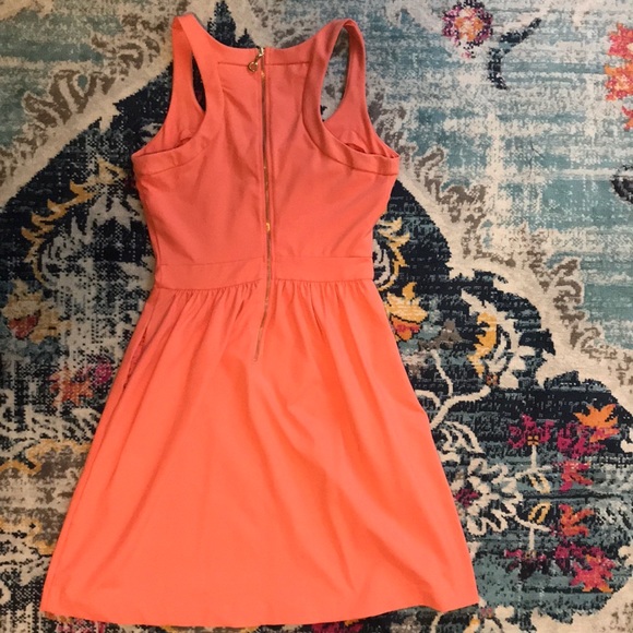 Racer Back Dress w/Pockets - Picture 3 of 6